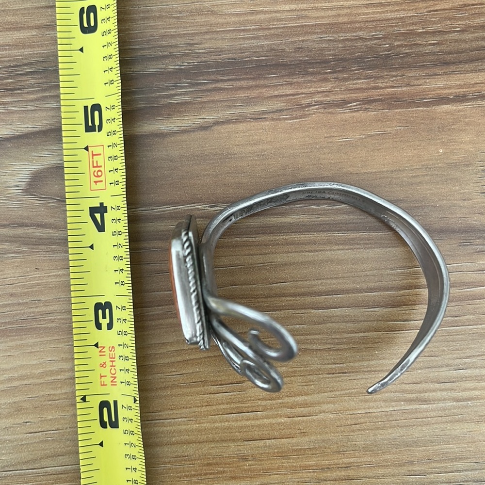 Oneida Community Silver Bangle - Picture 11 of 11